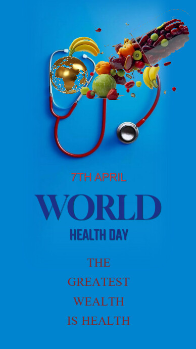 Illustrative World Health Day Instagram Story template
