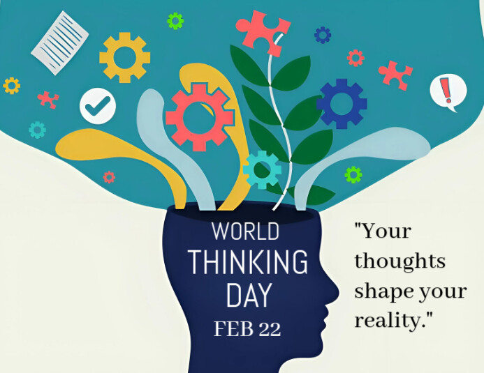 Copy of Illustrative World Thinking Day Flyer (us Letter) | PosterMyWall