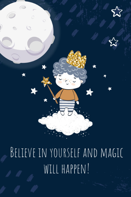 Ilustrativo Poster Infantil  Póster template