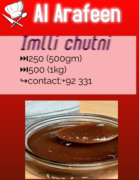 Imlli, sauce,restaurant Template | PosterMyWall