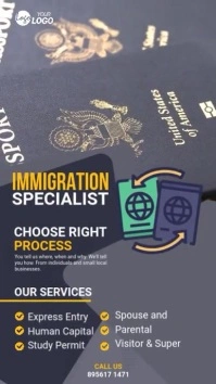 Immigration Consultants Template Instagram St