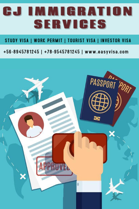 Immigration Design IMMIGRATION Template | PosterMyWall