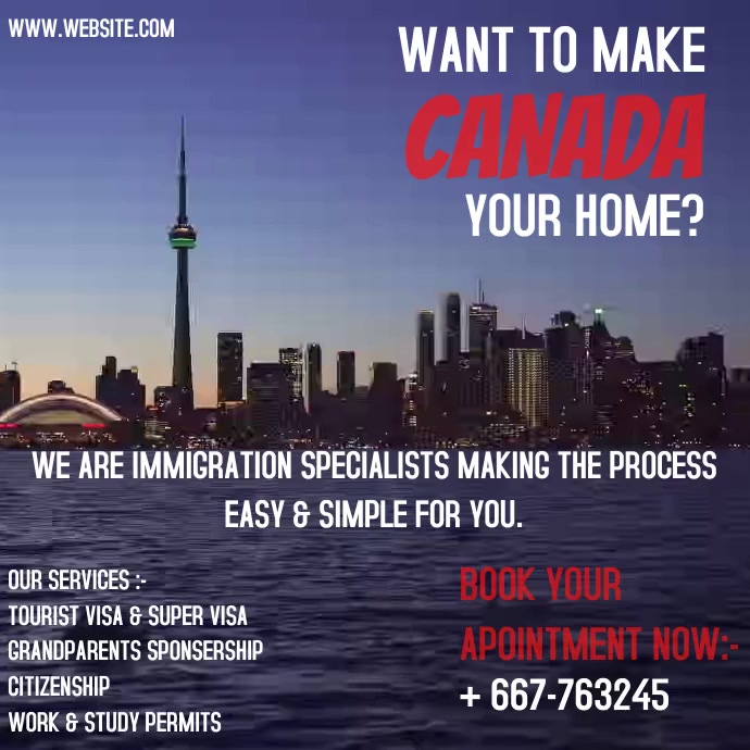Immigration poster Template | PosterMyWall