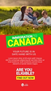 Immigration Service Ad WhatsApp 状态 template