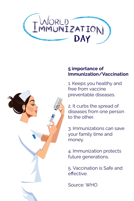 Immunization Day Poster Template | PosterMyWall