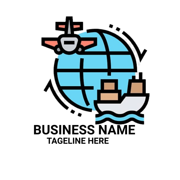 White Import Export Logo Logos Template PosterMyWall White Import Export Logo Logos Template PosterMyWall