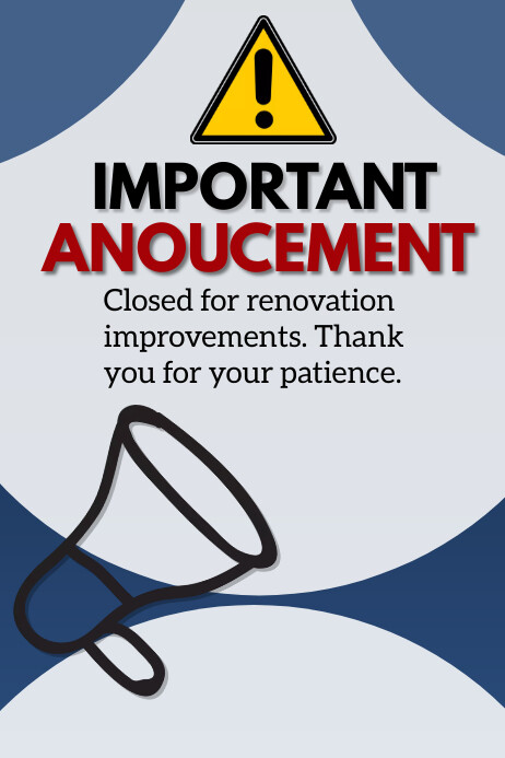Important announcement poster Template | PosterMyWall