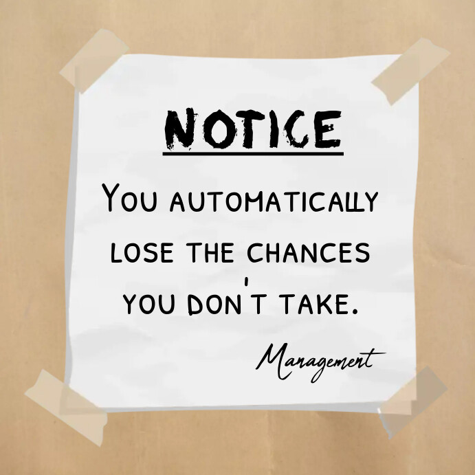 Copy of Important notes or announcement | PosterMyWall