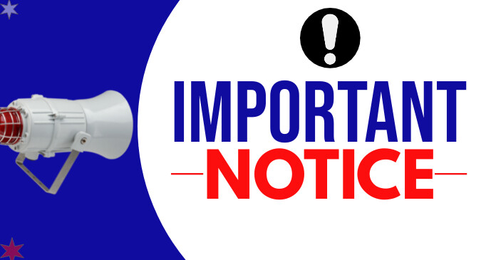 important notice Template | PosterMyWall