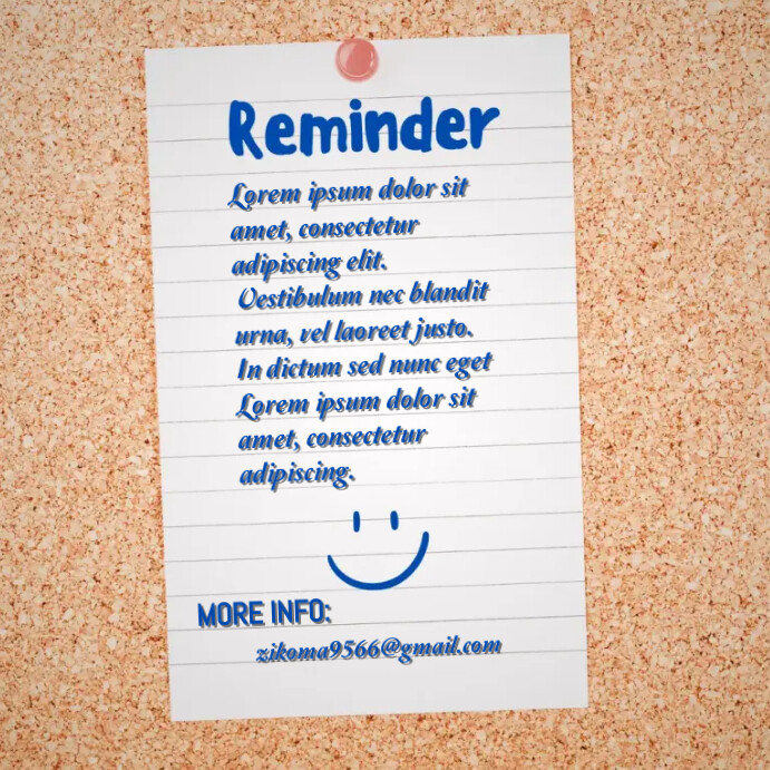 Important Reminder Template Reminder Letter Sample | PdfFiller