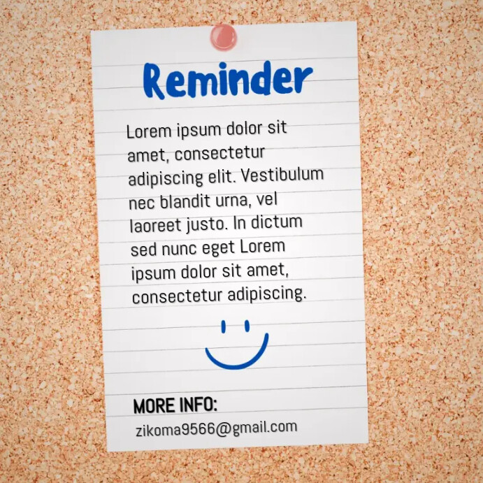 important reminder Template | PosterMyWall