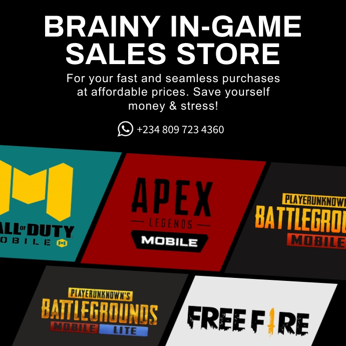 Game Store Flyers