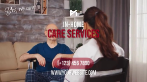 In-Home Care Services Digitalt display (16:9) template