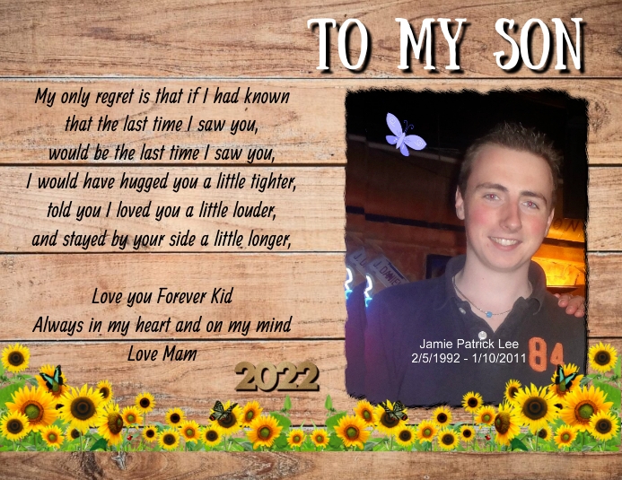 In Loving Memory Anniversary Template | PosterMyWall