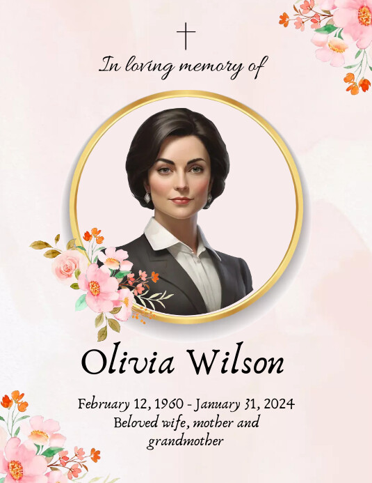 Example Ug In Loving Memory Design In Loving Memory Design Template | PosterMyWall