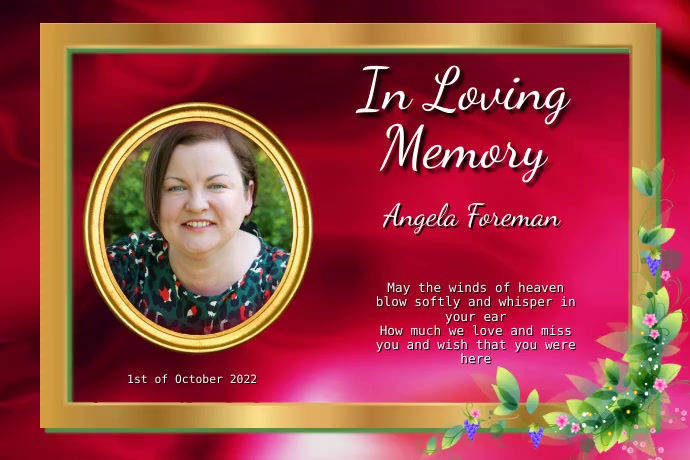 Copy of In Loving Memory | PosterMyWall