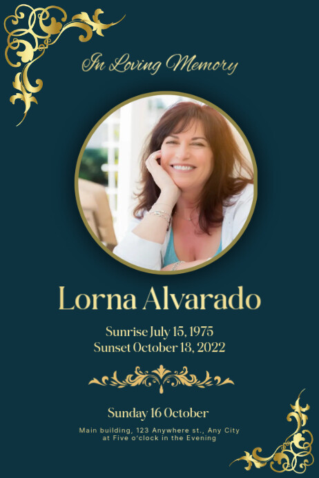 In loving memory Template | PosterMyWall