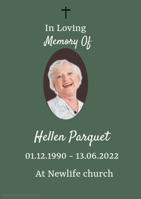 In Loving Memory Template PosterMyWall