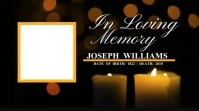 in loving memory Digital Display (16:9) template