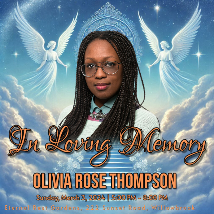 In loving memory Template | PosterMyWall