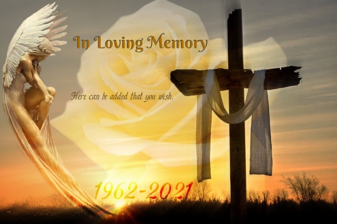 Example Ug In Loving Memory Design In Loving Memory Template | PosterMyWall