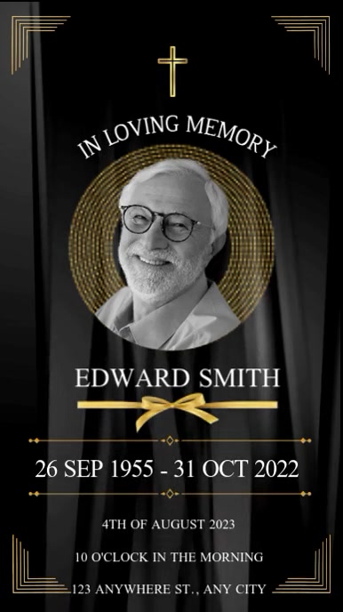 Example Ug In Loving Memory Design In Loving Memory Template | PosterMyWall