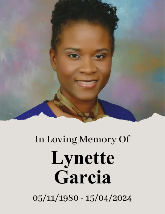 In Loving Memory Design Template Flyer (US Letter)