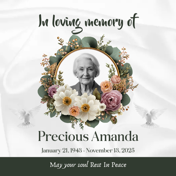 In loving memory Template | PosterMyWall
