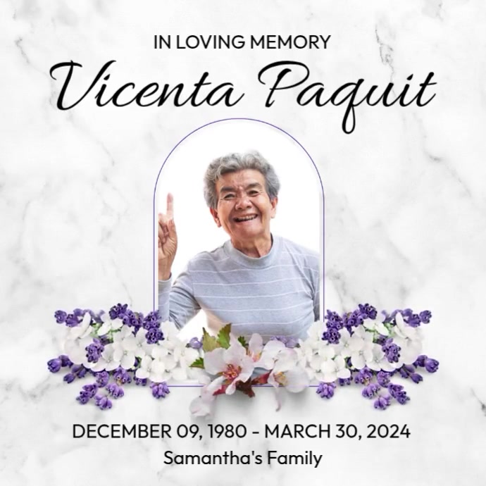 Example Ug In Loving Memory Design Copy of In Loving Memory | PosterMyWall
