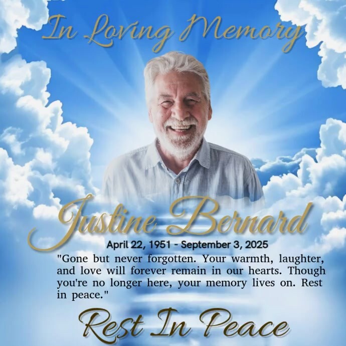 In loving Memory Instagram-opslag template