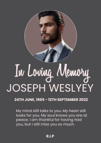 Example Ug In Loving Memory Design In loving Memory Template | PosterMyWall