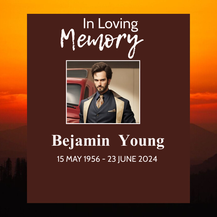 in loving memory post Template | PosterMyWall
