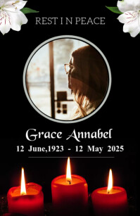 RIP poster template | PosterMyWall