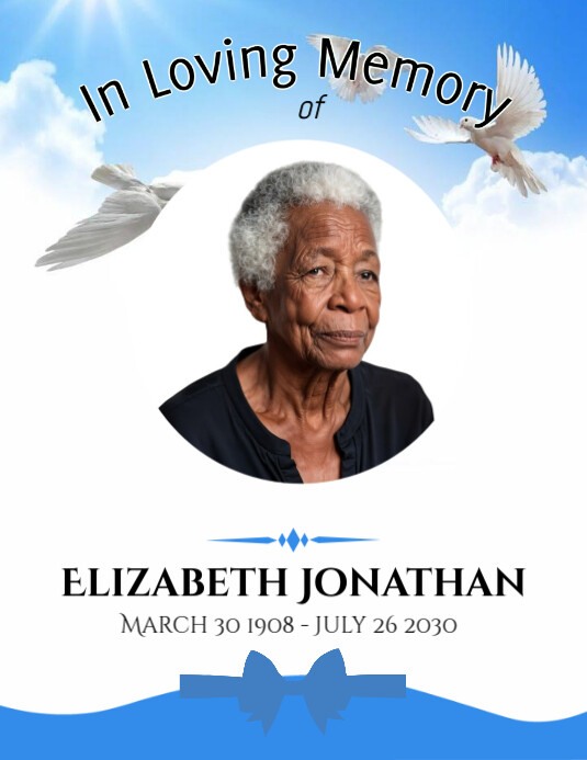 In Loving memory poster Template | PosterMyWall