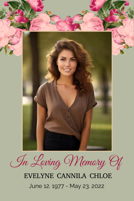In loving Memory poster Templat | PosterMyWall