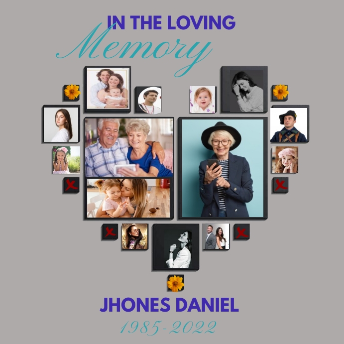 In Loving Memory Template | PosterMyWall