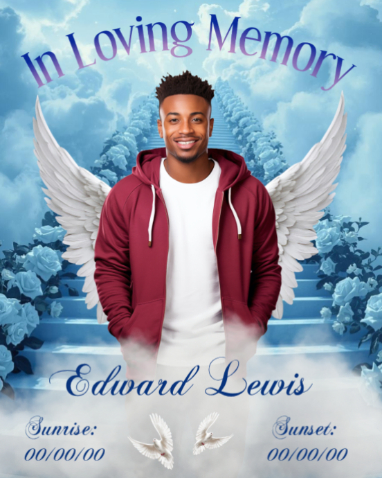 Copy of In Loving Memory Template instagram post | PosterMyWall