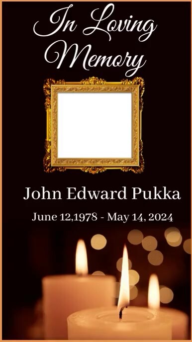 in loving memory video template | PosterMyWall