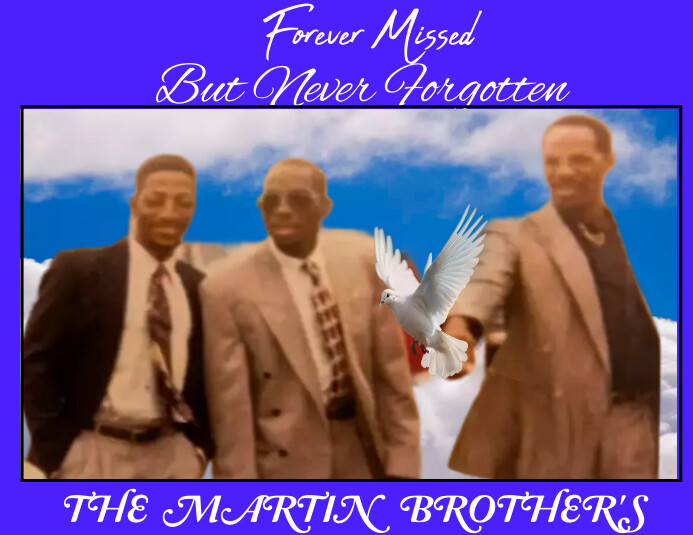 in memory of Flyer (US Letter) template