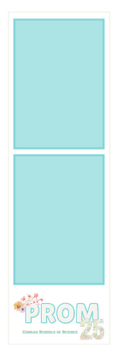 Frame Design Prom In The Garden Theme Prom 2025 2x6 Photo Frame Template | PosterMyWall