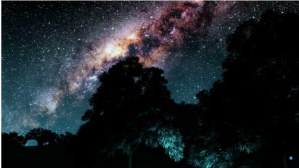 Czarny in the night stars shine in sky YouTube-miniature Template