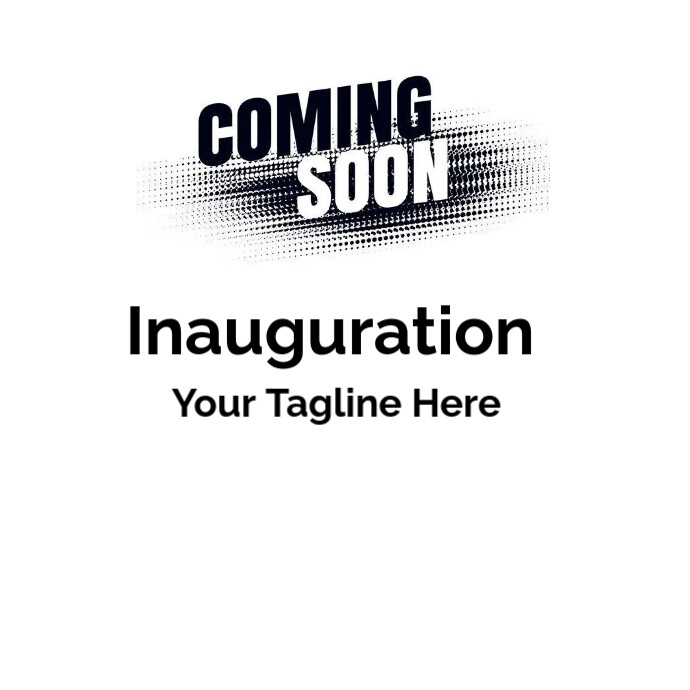 Inauguration logo Template | PosterMyWall