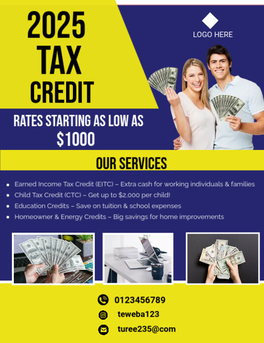 tax flyers Template PosterMyWall