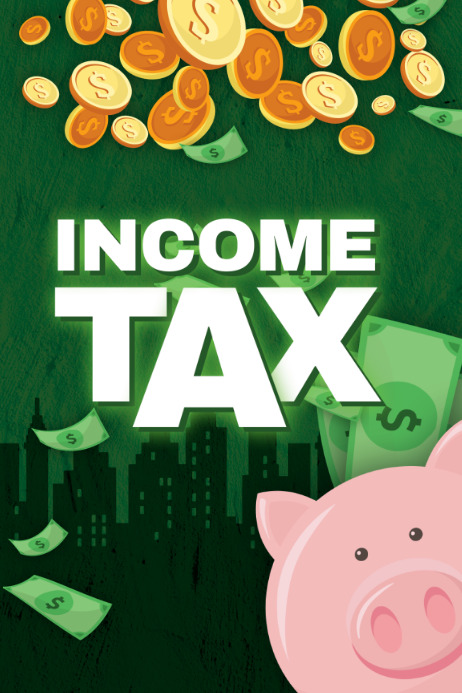 Regular Income Logo Income Tax Logo Design