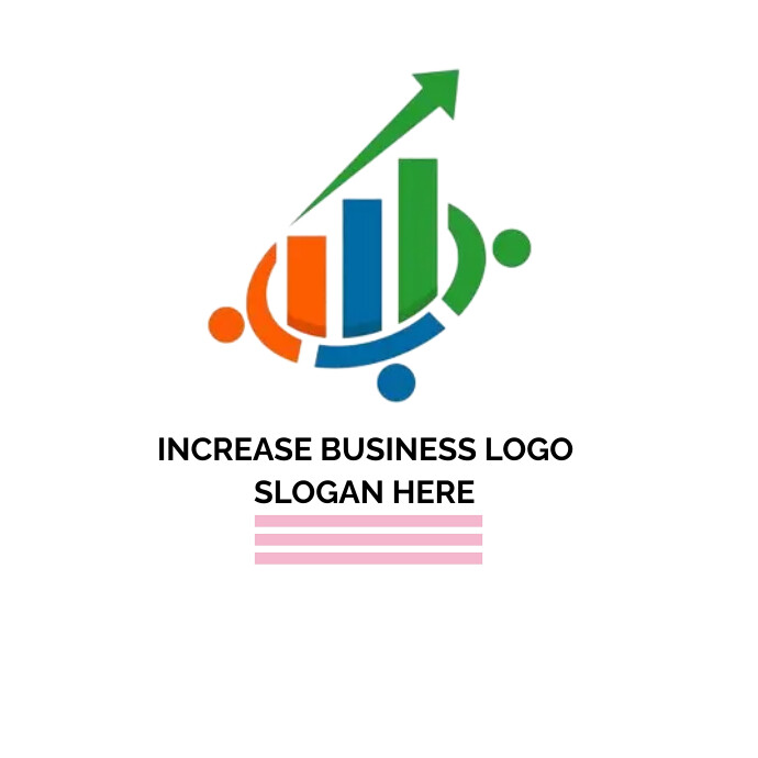 INCREASE BUSINESS LOGO Template | PosterMyWall