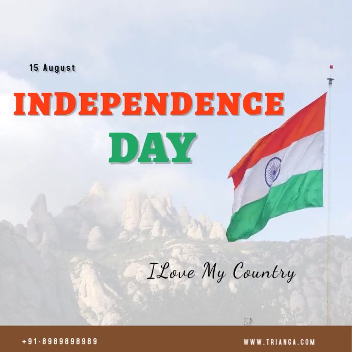 independence day INSTAGRAM POST template