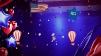 Independence Day 4th July Digital Display (16 template