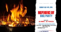 Independence Day BBQ Party Facebook 共享图片 template