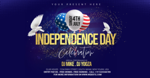 independence Day Celebration ads Facebook-Anzeige template