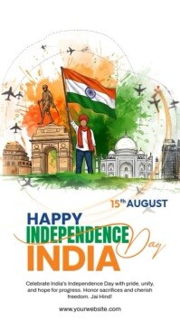 Wit India Independence Day Celebration Umbukiso Wedijithali Template